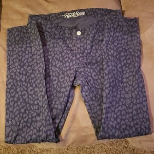Old Navy Cheetah Print Rockstar Skinny Jeans